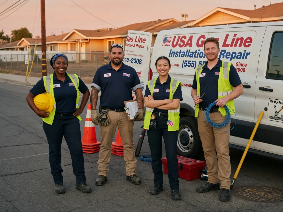Gas Line Installation company in Dewey, IL
