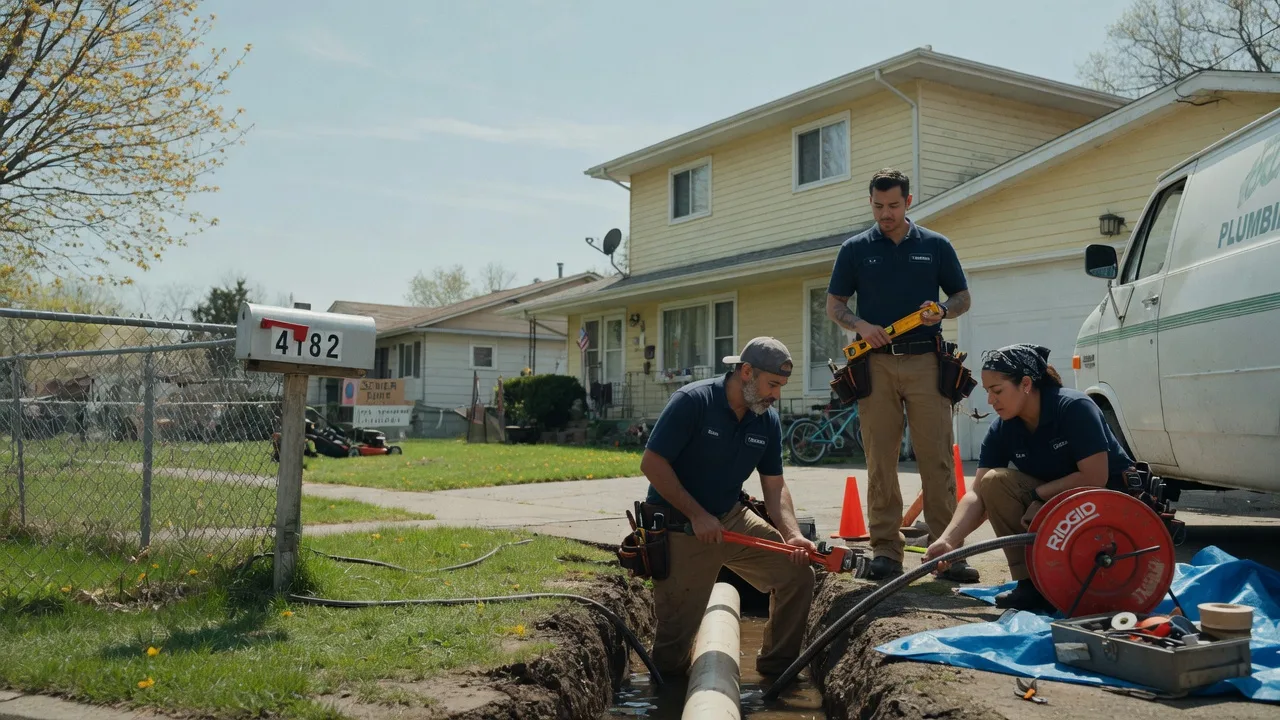 Gas Line Repair in Dewey, IL near me
